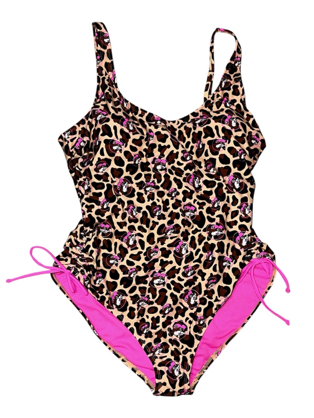 Buc-ee's Leopard Swimsuit Collection One Piece NWT